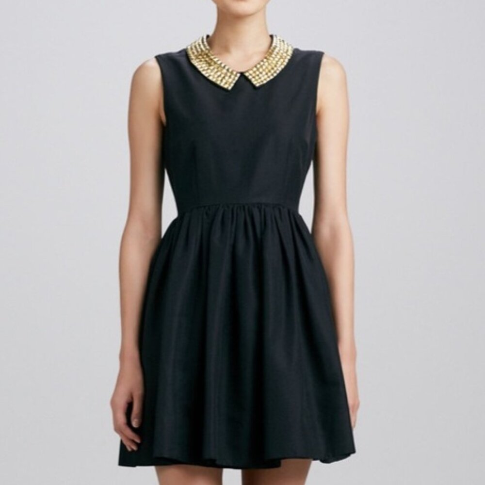 Kate Spade New York Laurence Stud Collar Dress - NWOT - Gorgeous LBD!